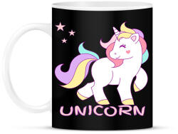 printfashion unikornis - Bögre - Fekete (6030256)