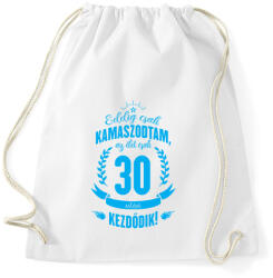 printfashion kamasz-30-cyan - Sportzsák, Tornazsák - Fehér (597988)