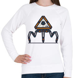 printfashion Apex LOOT - Női pulóver - Fehér (2309932)