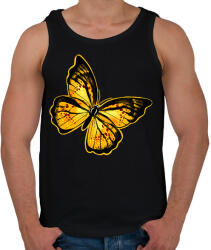 printfashion Pillangó - Férfi atléta - Fekete (6114870)