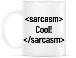 printfashion Cool! code - black - Bögre - Fehér (7046792)