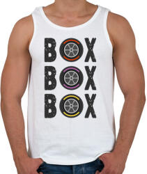 printfashion F1 Box - Férfi atléta - Fehér (13971673)