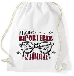 printfashion A legjobb riporterek - Sportzsák, Tornazsák - Fehér (11792836)