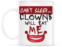 printfashion Clowns will eat me - Bögre - Fehér (7543561)