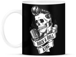 printfashion A rock királya - Bögre - Fekete (5144109)