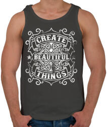 printfashion Alkoss csodás dolgokat! - Férfi atléta - Sötétszürke (144394)
