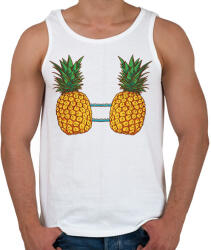 printfashion Ananász bikini - Férfi atléta - Fehér (11763672)