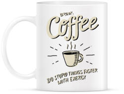 printfashion Reggeli kávé - Bögre - Fehér (787252)