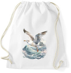 printfashion Sirály - Sportzsák, Tornazsák - Fehér (13935677)