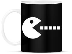 printfashion Pac-man - páros - Bögre - Fekete (6999665)