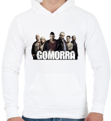 printfashion Gomorra - Férfi kapucnis pulóver - Fehér (5433847)