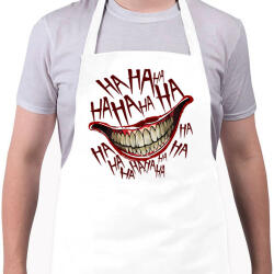 printfashion Joker Smile - Kötény - Fehér (4906615)