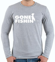 printfashion Pecázni mentem - Férfi hosszú ujjú póló - Sport szürke (330898)