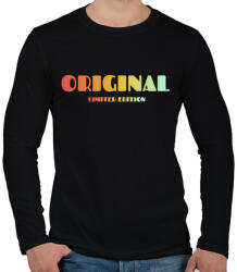 printfashion Original limited edition - Férfi hosszú ujjú póló - Fekete (3811608)