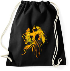 printfashion Főnix - Sportzsák, Tornazsák - Fekete (14029303)