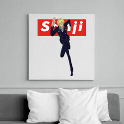 printfashion Sanji - Vászonkép - Fehér (6638184)