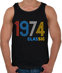 printfashion 1974 - Férfi atléta - Fekete (11929315)