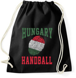 printfashion Magyar Kézilabdás Ujjlenyomat - Sportzsák, Tornazsák - Fekete (2420338)