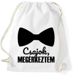 printfashion Csajok megérkeztem - Sportzsák, Tornazsák - Fehér (2769052)