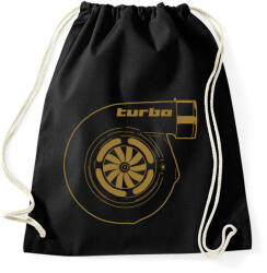 printfashion Turbo - Sportzsák, Tornazsák - Fekete (5699125)