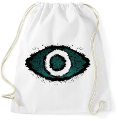 printfashion EYE - Sportzsák, Tornazsák - Fehér (343588)