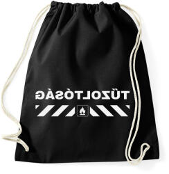 printfashion tűzoltósag-white - Sportzsák, Tornazsák - Fekete (881472)