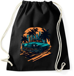 printfashion Classic car - Sportzsák, Tornazsák - Fekete (13889922)