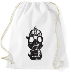 printfashion Metro Toxic Gas Mask (Fekete) - Sportzsák, Tornazsák - Fehér (1229499)