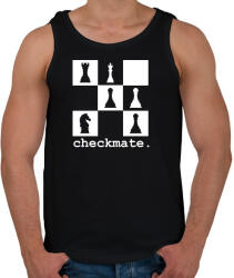 printfashion Checkmate. - Férfi atléta - Fekete (7455607)