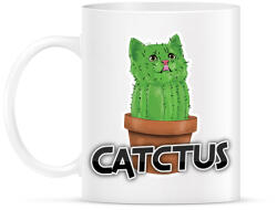 printfashion Catctus - Bögre - Fehér (14008342)