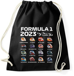 printfashion Forma 1 Versenyzők - Sportzsák, Tornazsák - Fekete (12359911)