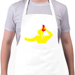 printfashion Kimi R. - Kötény - Fehér (4907967)