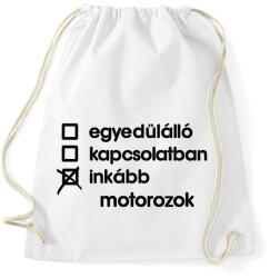 printfashion inkább - Sportzsák, Tornazsák - Fehér (2908240)