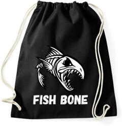 printfashion fish bone - Sportzsák, Tornazsák - Fekete (6028713)