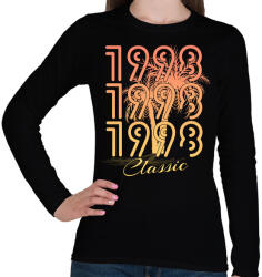 printfashion 1998 - Női hosszú ujjú póló - Fekete (12236286)