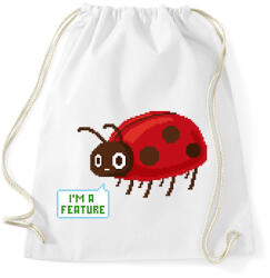 printfashion I'm a feature - Sportzsák, Tornazsák - Fehér (15958963)