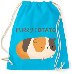 printfashion Szőrös krumpli - Sportzsák, Tornazsák - Surf blue (13346795)