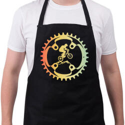 printfashion MOUNTAIN BIKE - Kötény - Fekete (5012090)