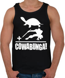 printfashion Cowabunga 1 - Férfi atléta - Fekete (6973414)