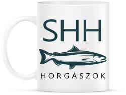 printfashion SHH horgászok - Bögre - Fehér (6287151)