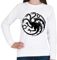 printfashion TRÓNOK HARCA - Női pulóver - Fehér (11947568)