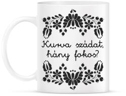 printfashion Kurva szádat, hány fokos? - Bögre - Fehér (16381460)