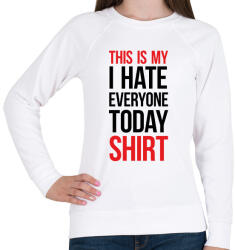 printfashion This is my shirt - black - Női pulóver - Fehér (7043822)
