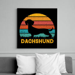 printfashion Tacsi - Vászonkép - Fekete (13693564)