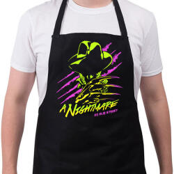 printfashion Freddy Krueger - Kötény - Fekete (4930870)