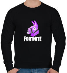 printfashion Fortnite - Férfi pulóver - Fekete (14204775)