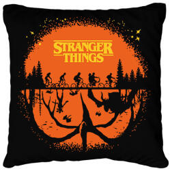printfashion Stranger halloween - Párnahuzat, Díszpárnahuzat - Fekete (14535549)