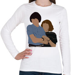 printfashion Stranger Couple - Női hosszú ujjú póló - Fehér (2509290)