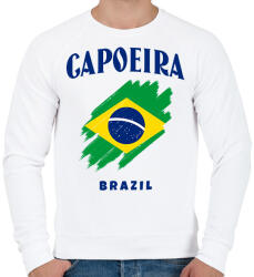 printfashion CAPOEIRA BRAZIL - Férfi pulóver - Fehér (9435815)