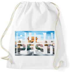 printfashion Budapest 2 - Sportzsák, Tornazsák - Fehér (12577276)